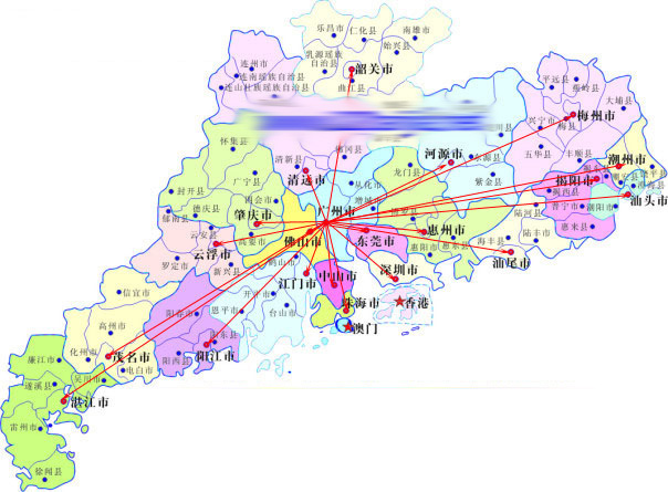 济南分布网络地图